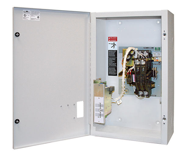 ASCO 185 100 AMP 2 POLE 120/240 VOLT, NEMA 1 ENCLOSURE