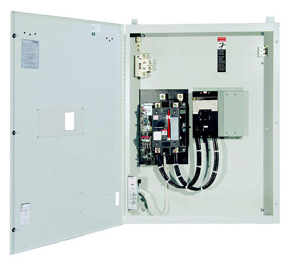 ASCO SERIES 185 SERVICE ENTRANCE RATED AUTOMATIC TRANSFER SWITCH 400A, 2 POLE, 120/240V NEMA 3R ENCLOSURE (LEAD TIME 16 WEEKS)