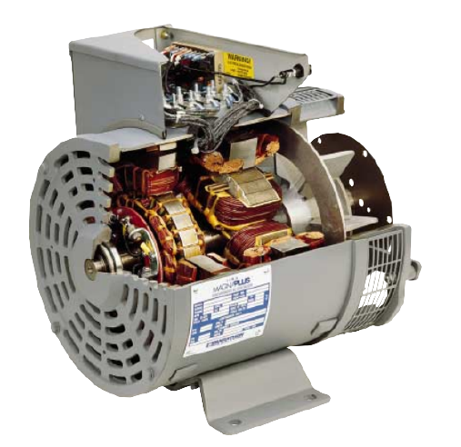 MARATHON GENERATOR END 431PSL6206 CUT AWAY