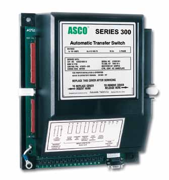 ASCO SERIES 300 CONTROL PANEL, 208 VOLT, P/N 473670-002 DISCONTINUED SEE  P/N 955717-001