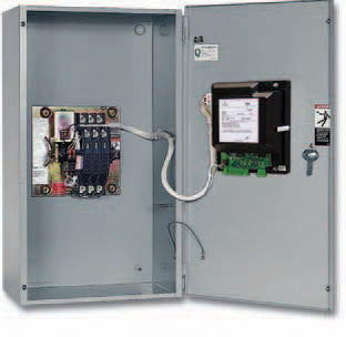 ASCO Series 300G Automatic Transfer Switch open