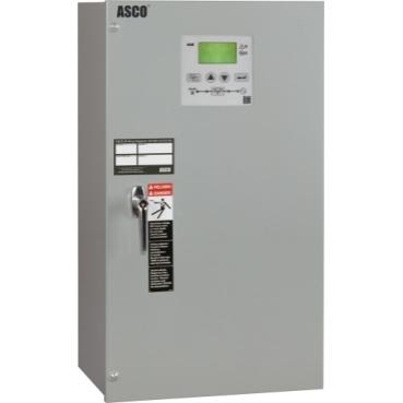 ASCO SERIES 300G SERVICE ENTRANCE RATED AUTOMATIC TRANSFER SWITCH 600A, 3 POLE, 120/208V NEMA 3R ENCLOSURE, 11BE EXERCISER, 44G STRIP HEATER